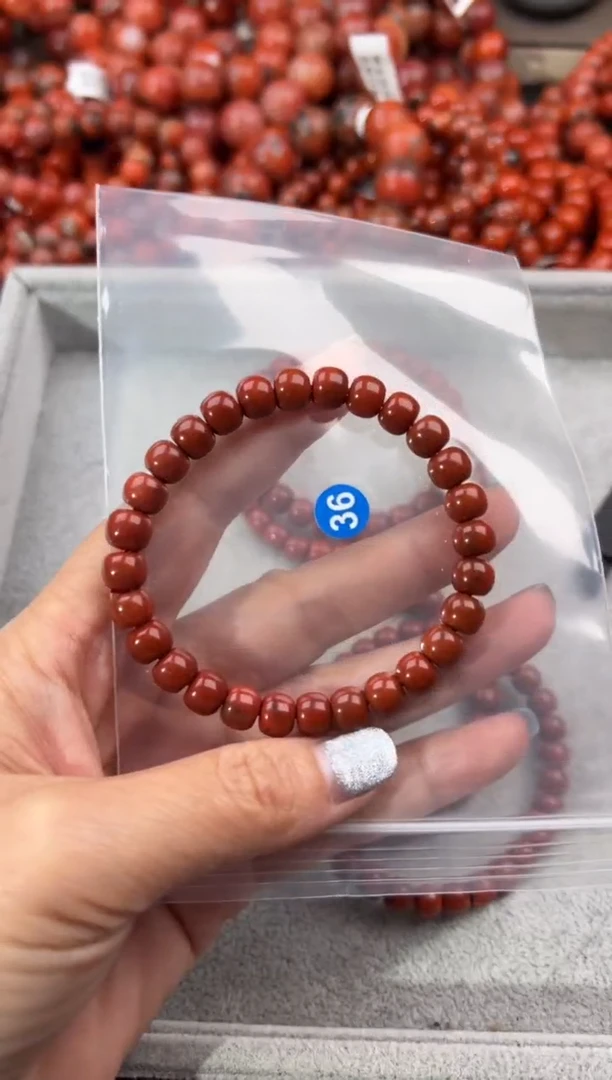 未镶嵌手串南红玛瑙7+