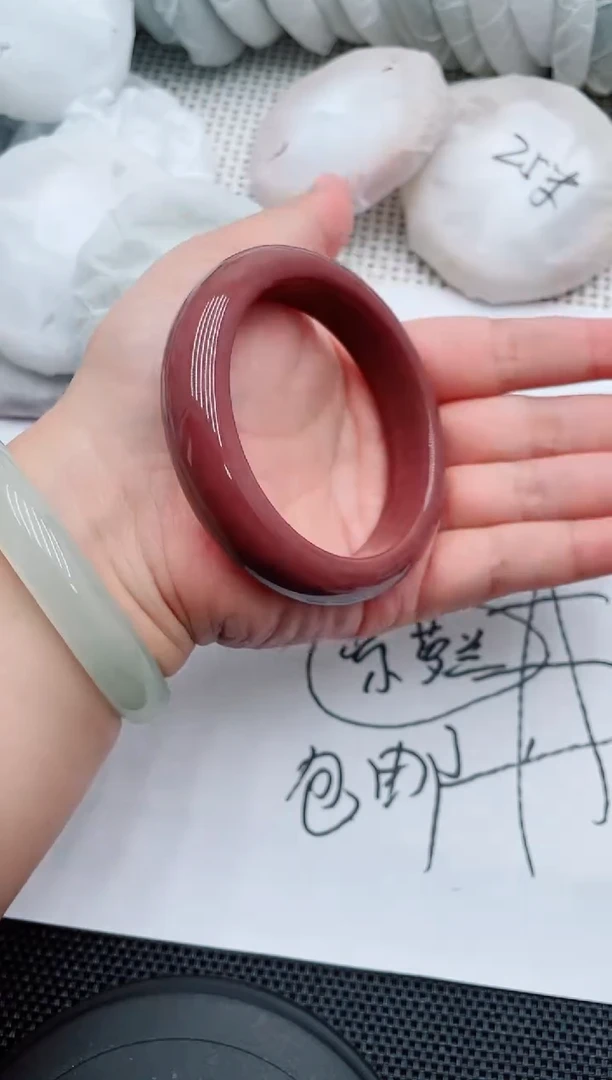 未镶嵌手镯石英质玉138-58-59