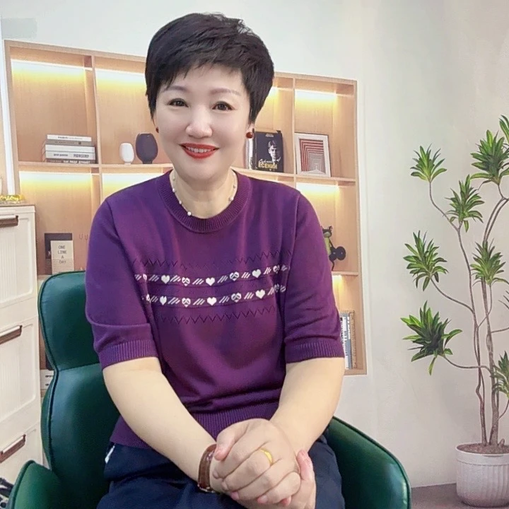 【中袖】2270早秋圆领中袖天丝小衫