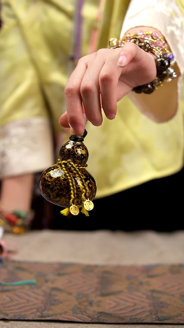 玖澄出品文创漆艺葫芦国风配饰