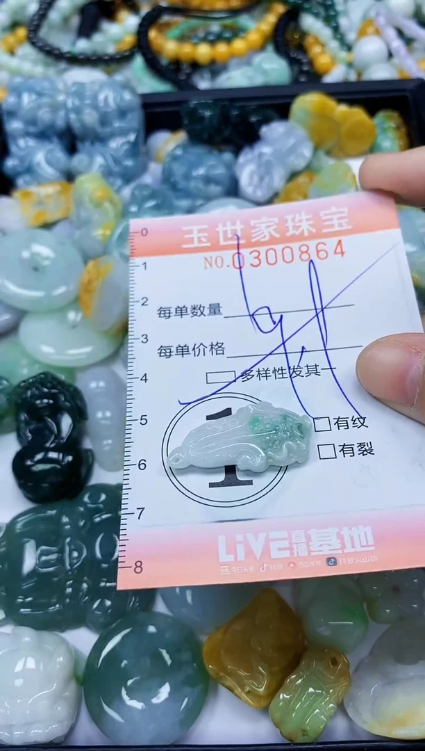 翡翠未镶嵌颈饰闪购0300864多样性发其一