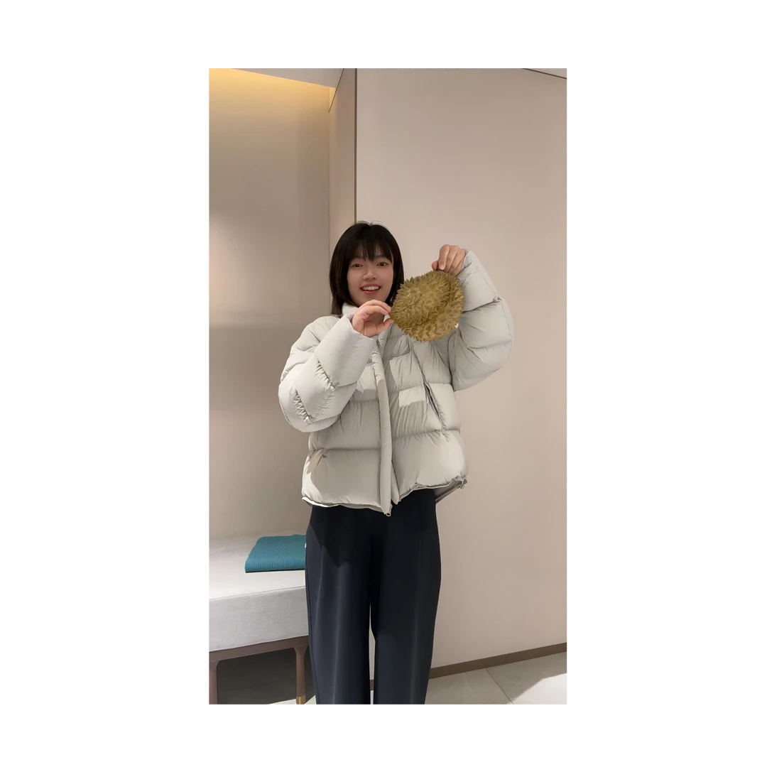 【素描羽绒】秋冬厚款羽绒服小众显瘦百搭短款羽绒外套