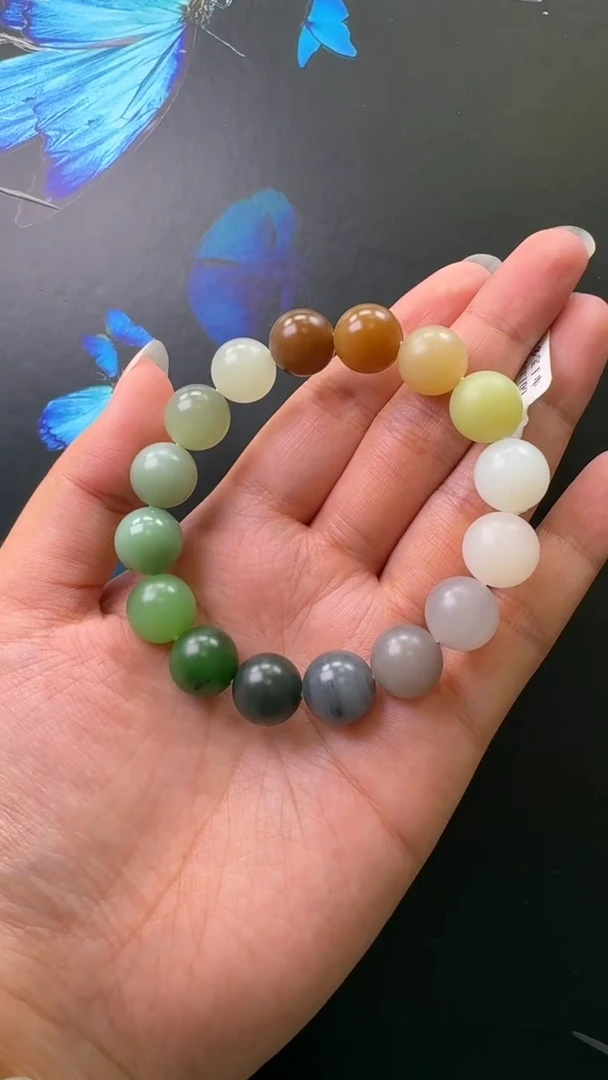 未镶嵌手串和田玉手串