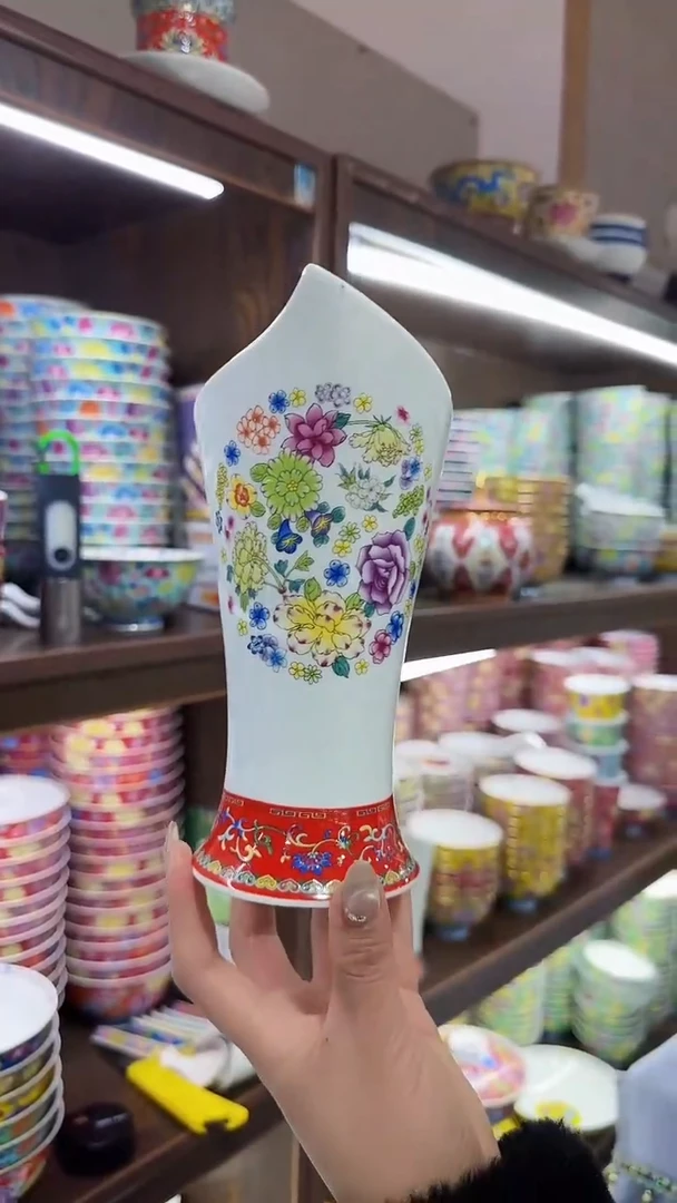 【闪购商品】瓷片筷子筒一个景德镇陶瓷