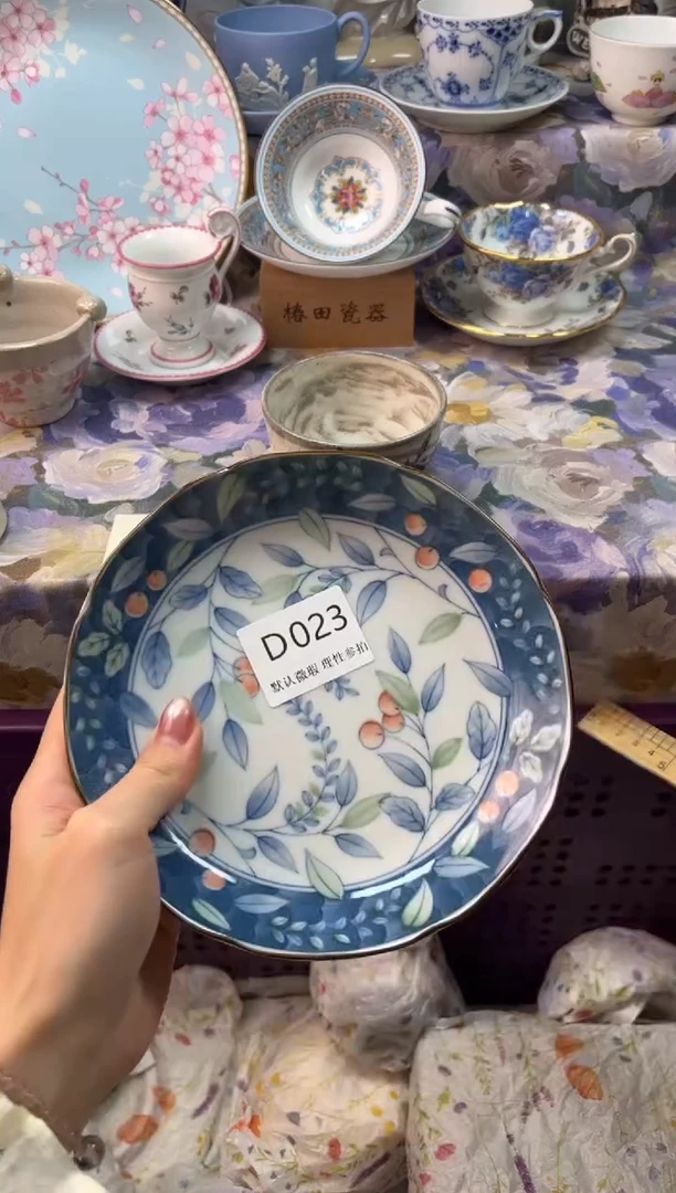 瓷片柳**霞瓷片瓷片          D 023