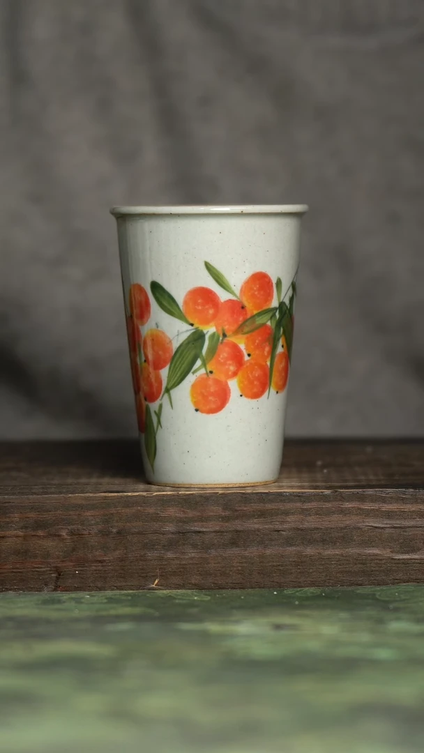 【闪购商品】杯青诗手工手绘瓷器