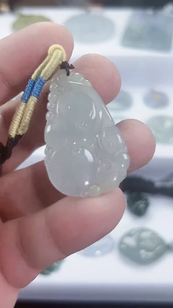 颈饰未镶嵌翡翠天然缅甸A货翡翠