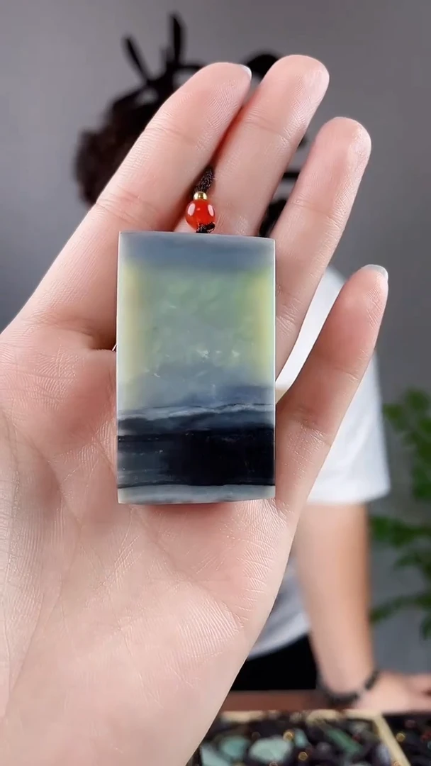 和田玉未镶嵌颈饰拍一发一，多样性发货