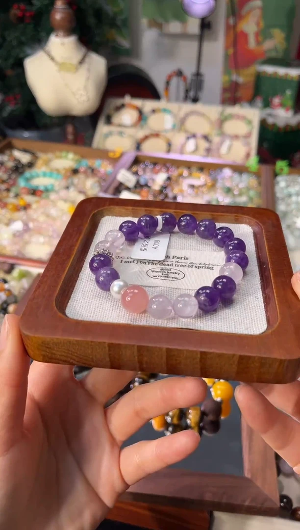 未镶嵌手串水晶星辰