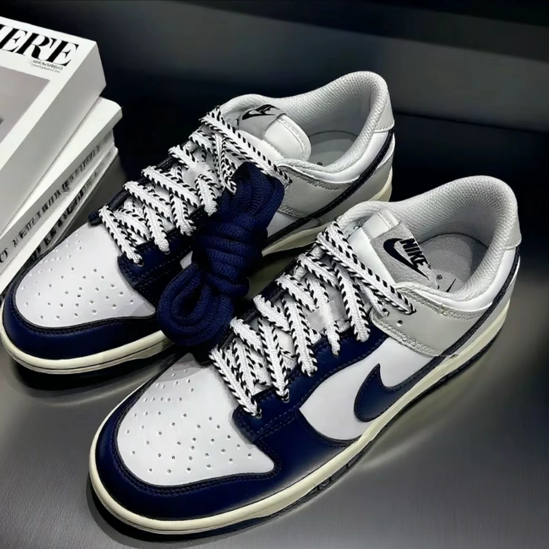 【滔搏联动】NIKE耐克男子DUNK白蓝灰拼色流光风休闲板鞋IM2222-101