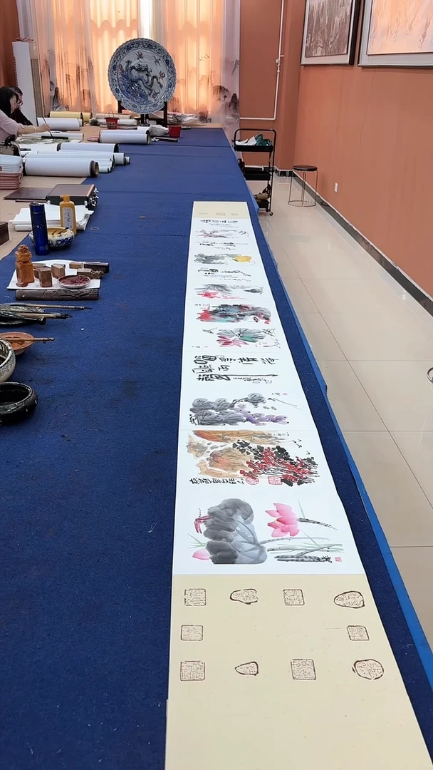 书法多人合作册页