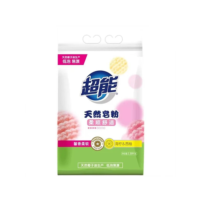 超能天然皂粉2258g