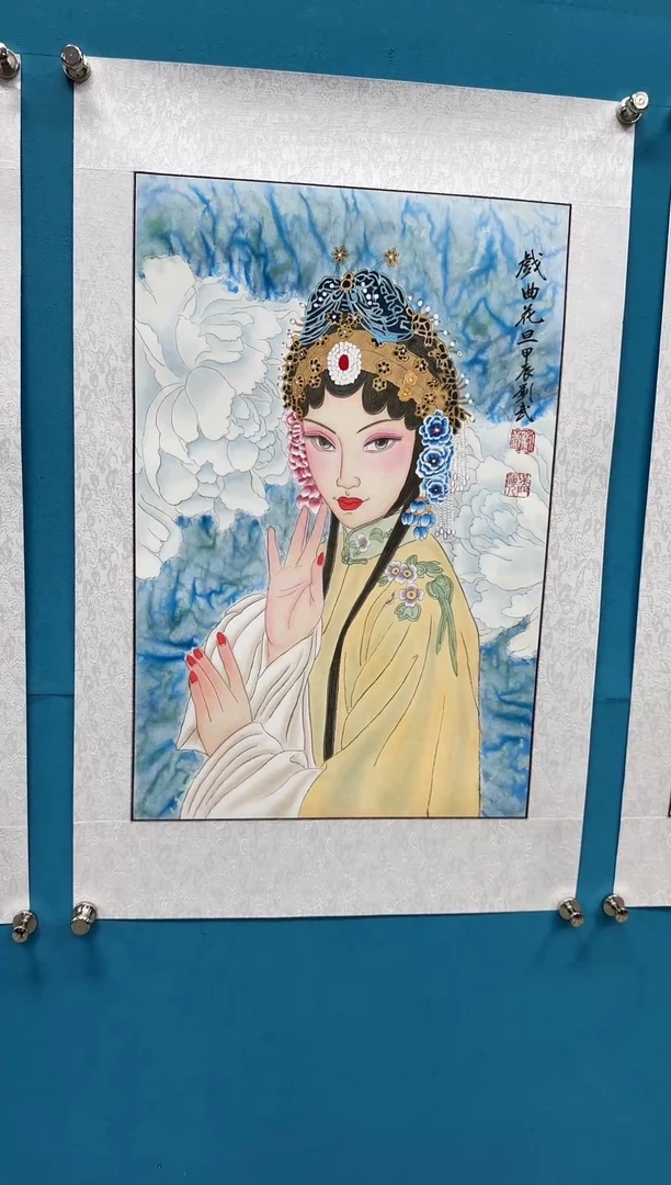 国画闪电购刘武绘画8