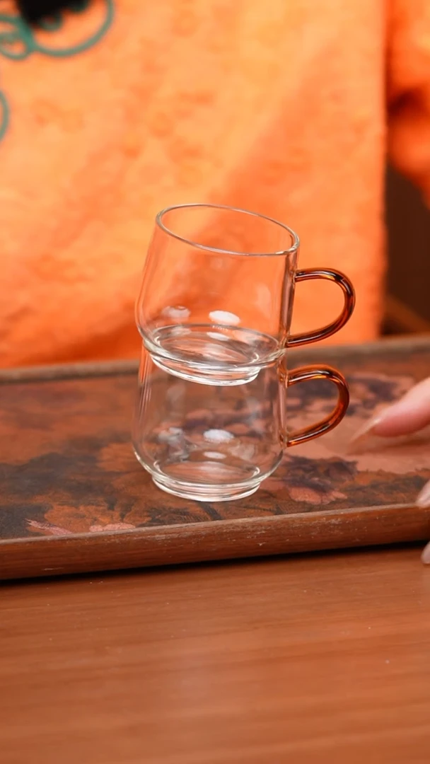 【闪购商品】璃享/水月杯2入/琥珀/不批发