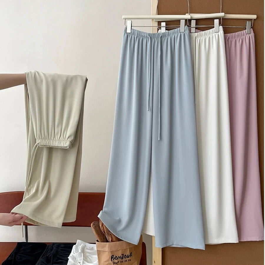 【RRSIFU蓉蓉专属】XS2536简约慵懒冰凉西装裤松弛垂感直筒休闲裤