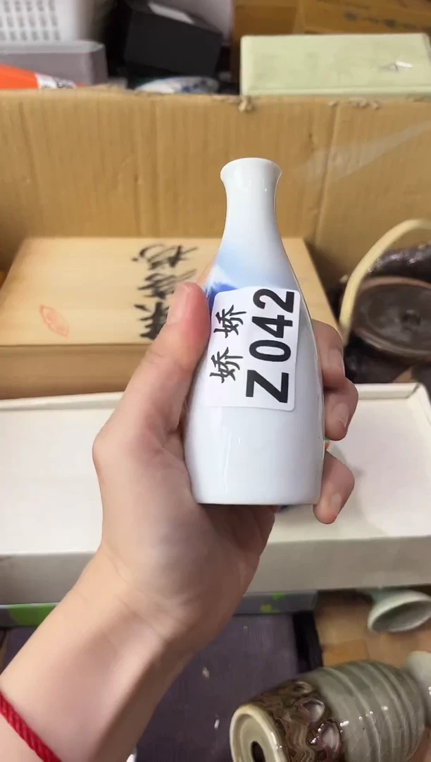 瓷片红****驴042定向 红鲤鱼绿鲤鱼与驴