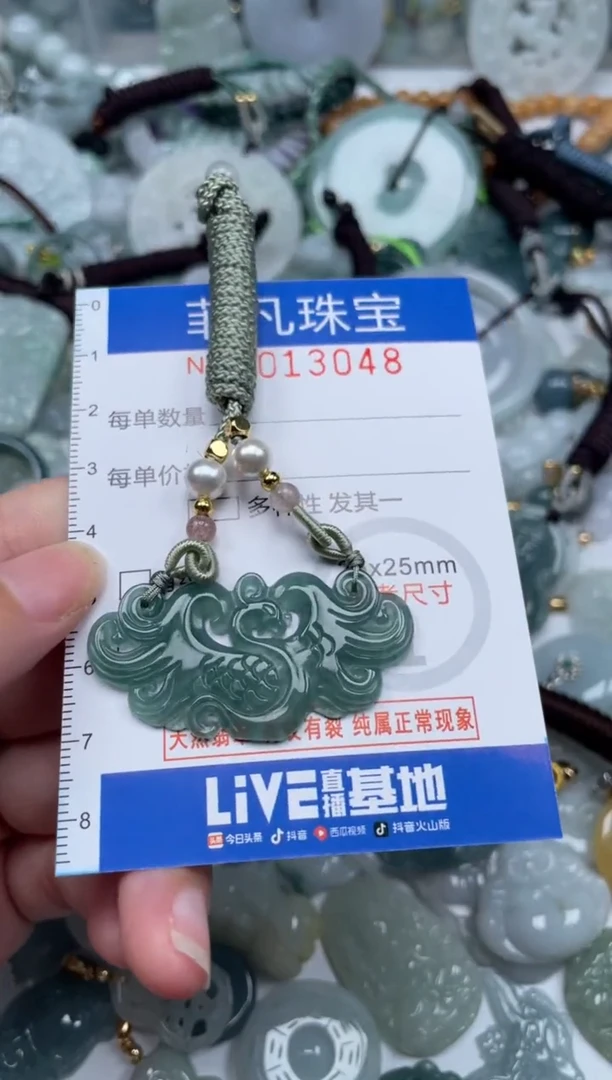 颈饰未镶嵌翡翠13048