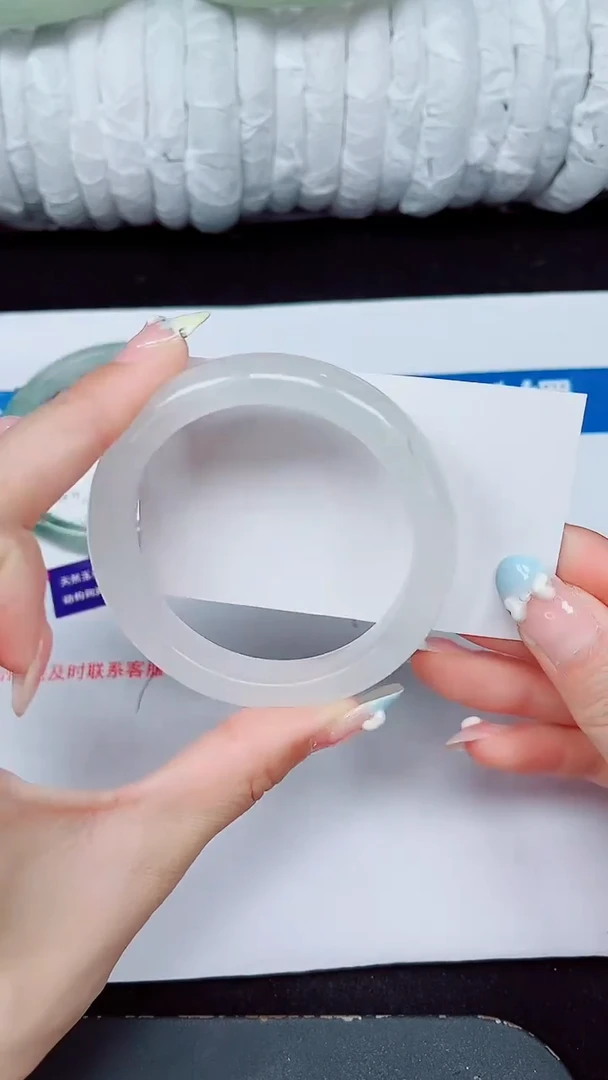 未镶嵌手镯石英质玉183-54/55