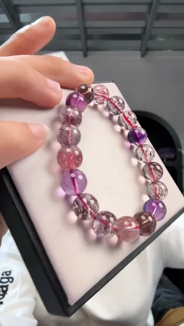 未镶嵌手链水晶太***梦晶9114 约11mm