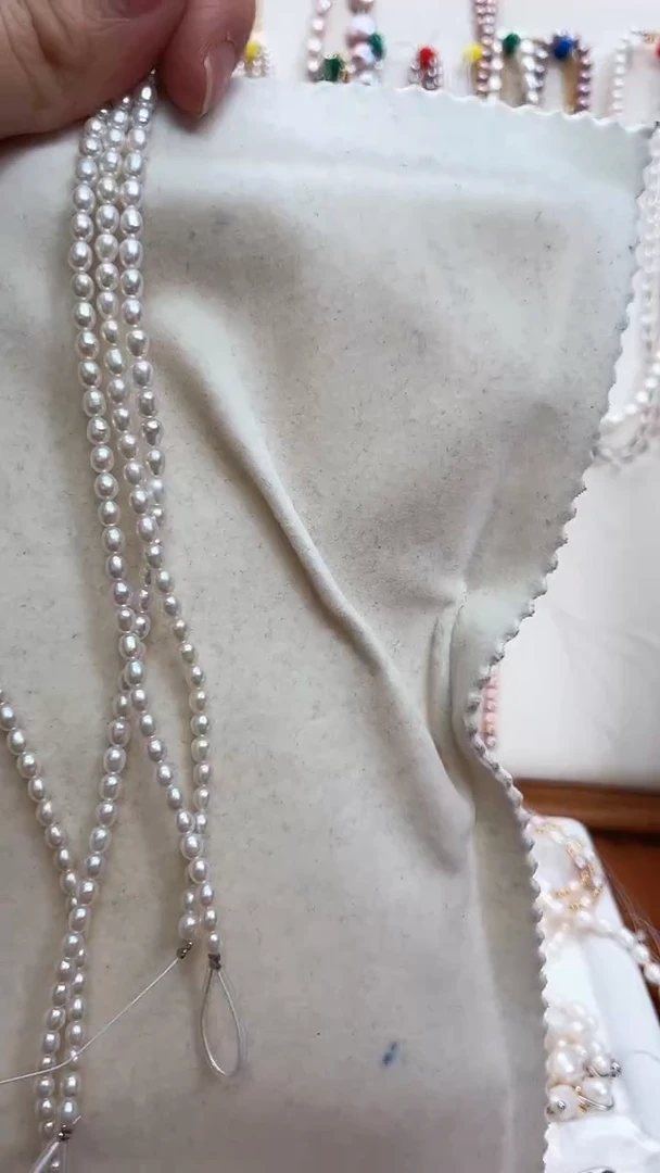 【闪购商品】淡水珍珠项链银S925镶嵌珍珠项链