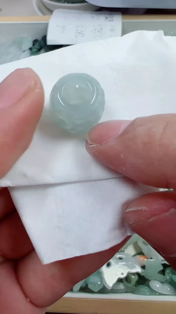 散珠翡翠293号，A货翡翠
