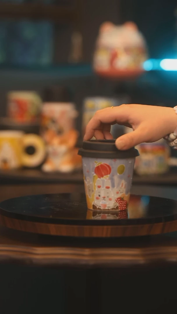 【闪购商品】摆件景德镇釉下彩绘设计师款式陶瓷