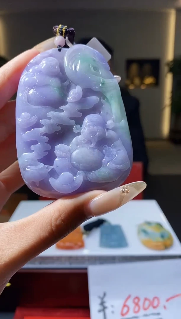 【闪购商品】翡翠颈饰未镶嵌Q-@@PDZC011396