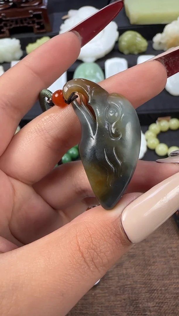 吊坠(不含链)未镶嵌和田玉吊坠