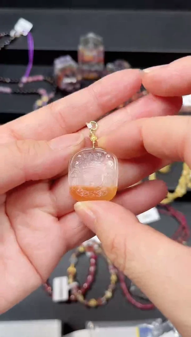 未镶嵌颈饰水晶【百晶灵儿】定制款
