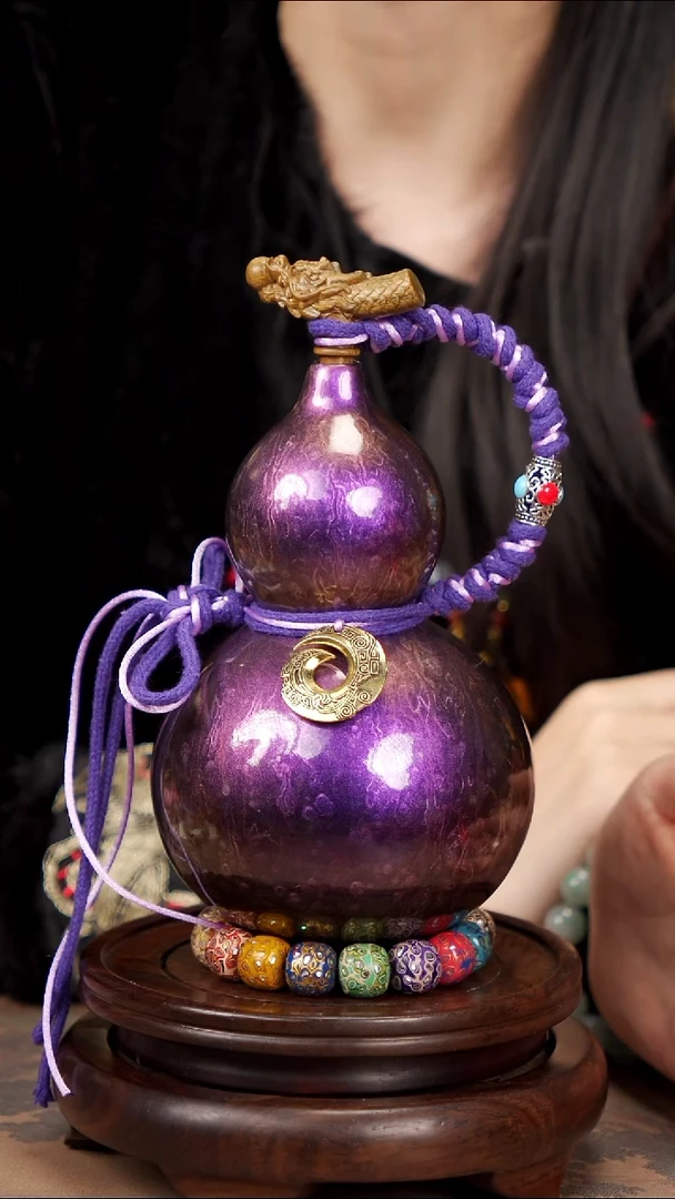 【闪购商品】132易林高端工艺大漆酒葫芦248