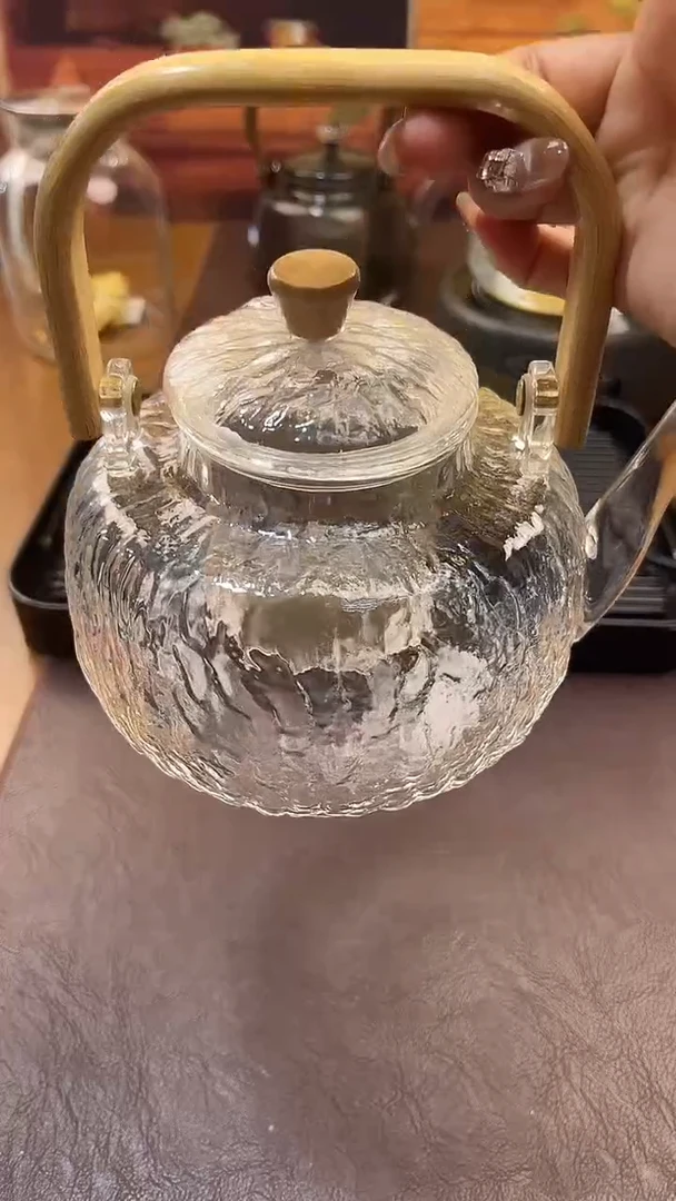 壶1000毫升锤纹提梁壶