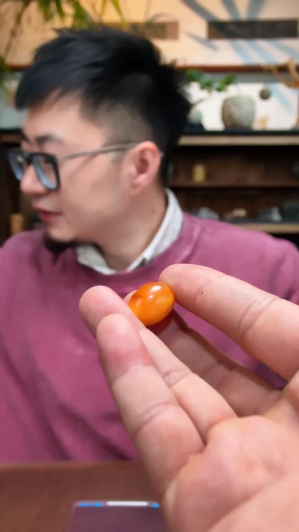 裸石蜜蜡未镶嵌蜜蜡枣珠HS赠链