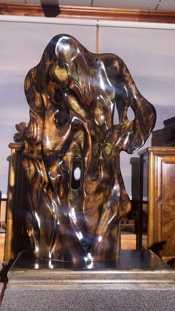 金丝楠隽*小叶桢楠手工打磨摆件/厂家直销