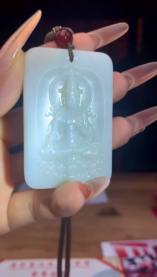 和田玉未镶嵌颈饰A789