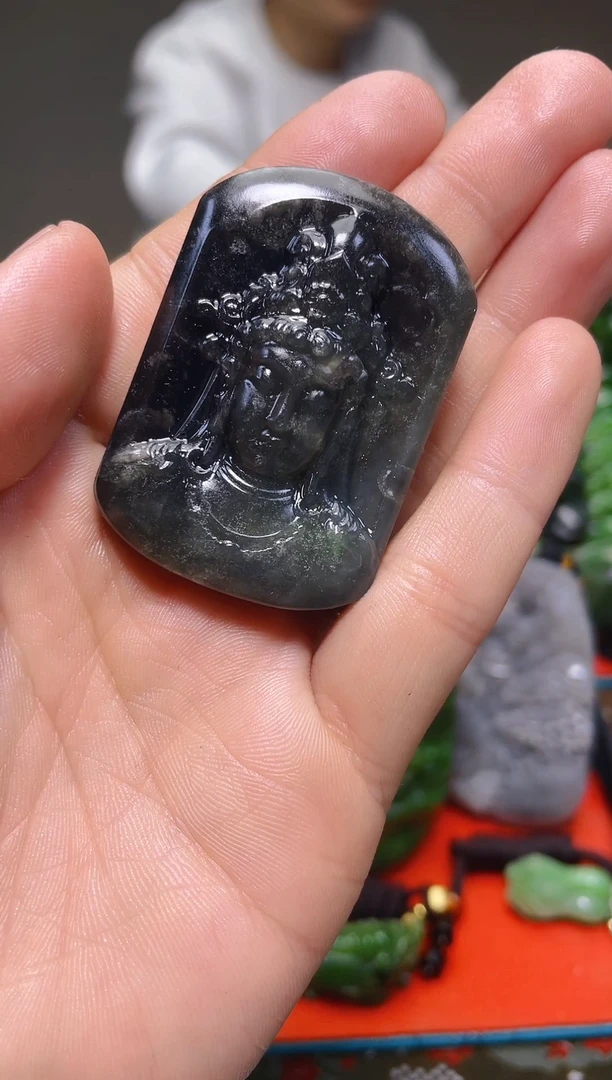 颈饰未镶嵌和田玉445