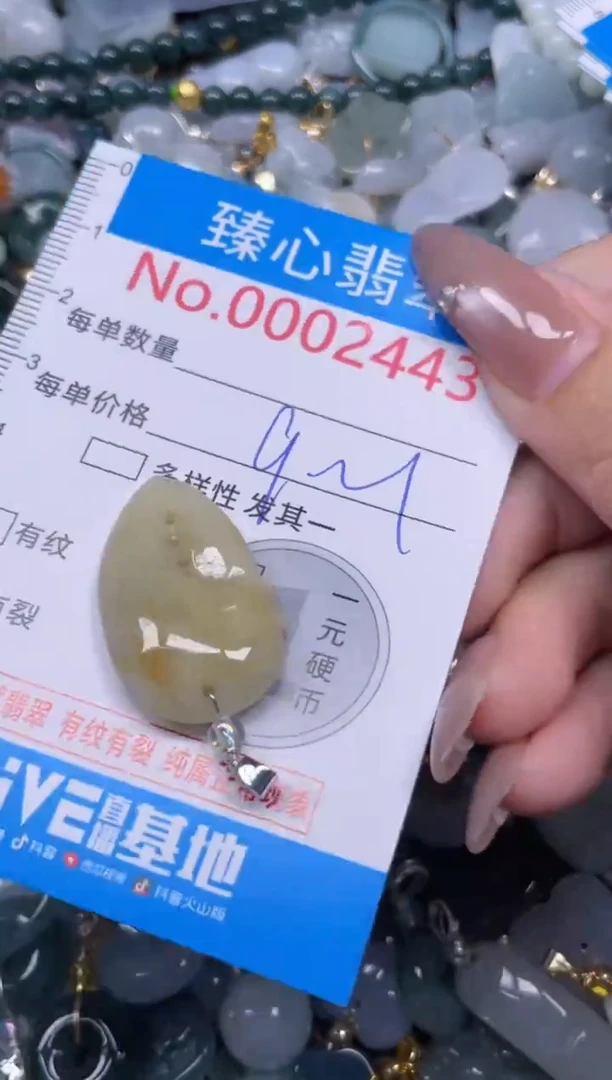 颈饰未镶嵌翡翠2443