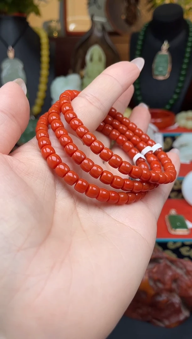 手串未镶嵌南红玛瑙手串n079多样性发其一