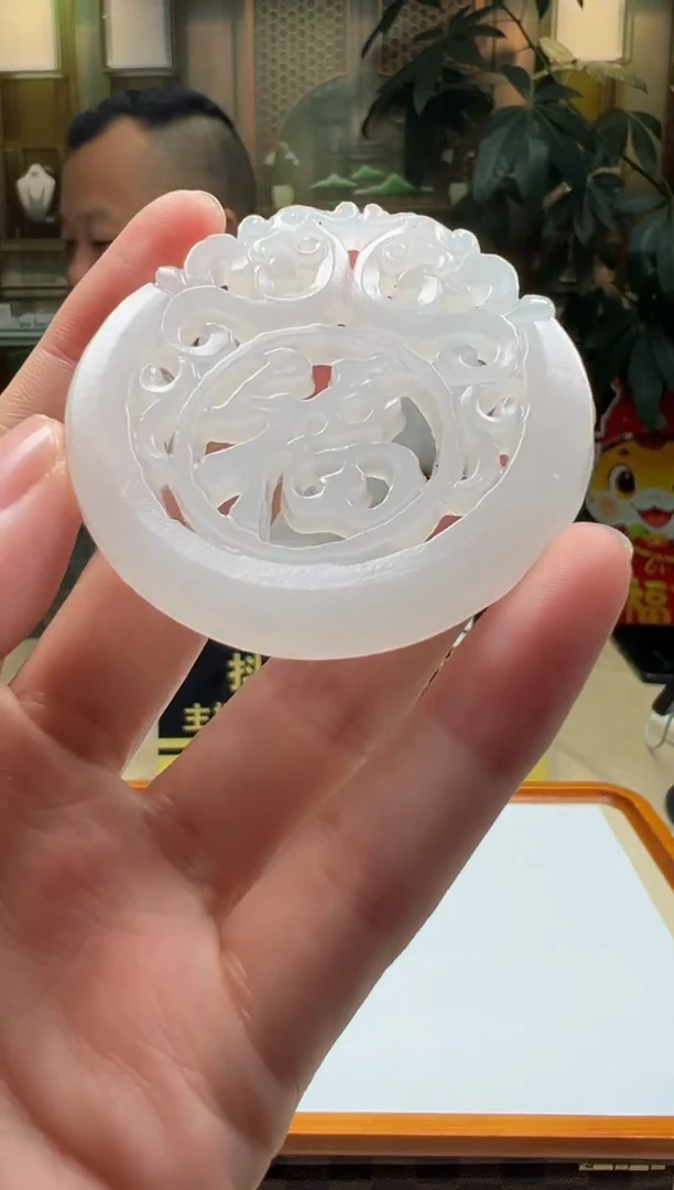 颈饰未镶嵌和田玉-多样性发其一SS-2025-9-17-3
