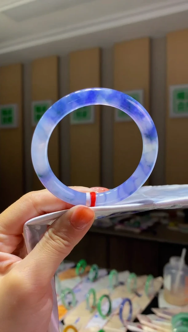 未镶嵌手镯翡翠-Q21 圈口54.5 全款35万 定金2万