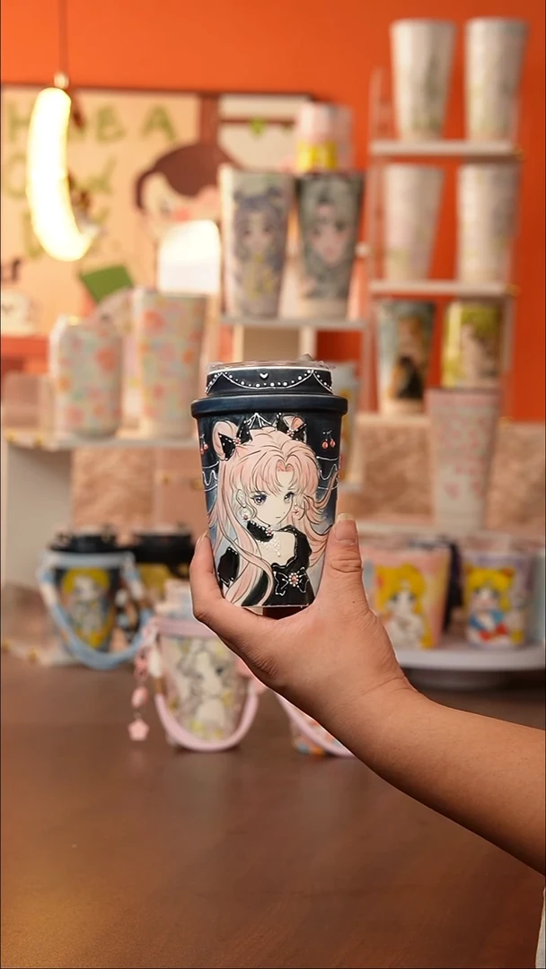 (玉泥）景德镇手工手绘文创陶瓷杯