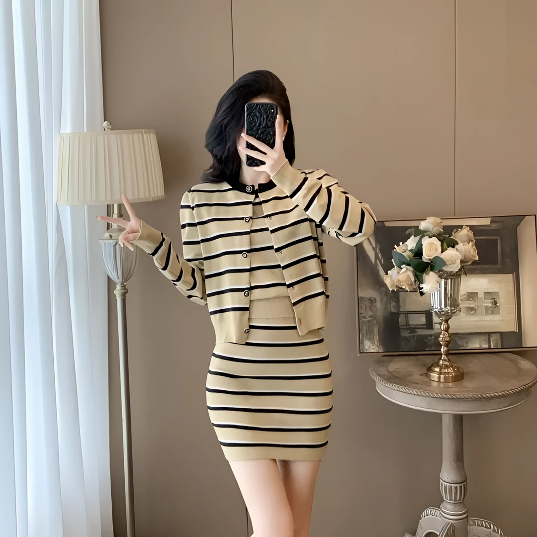 MY · 选择编号【A831-869】 · 暖冬女士简约气质上衣裙子集合链接