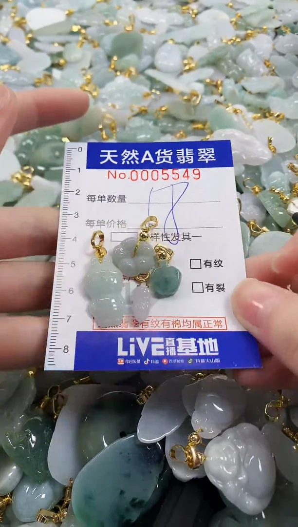 颈饰未镶嵌翡翠天然a货翡翠