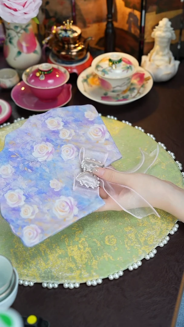 景德镇大乔推荐好物 扇子茶席