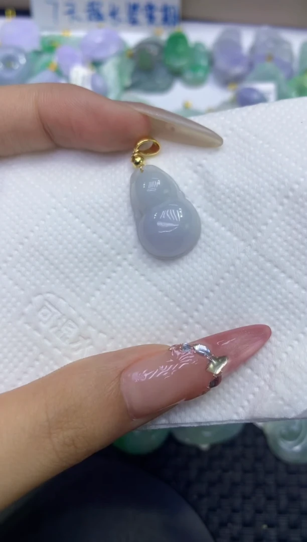 颈饰未镶嵌翡翠天然缅甸A货翡翠