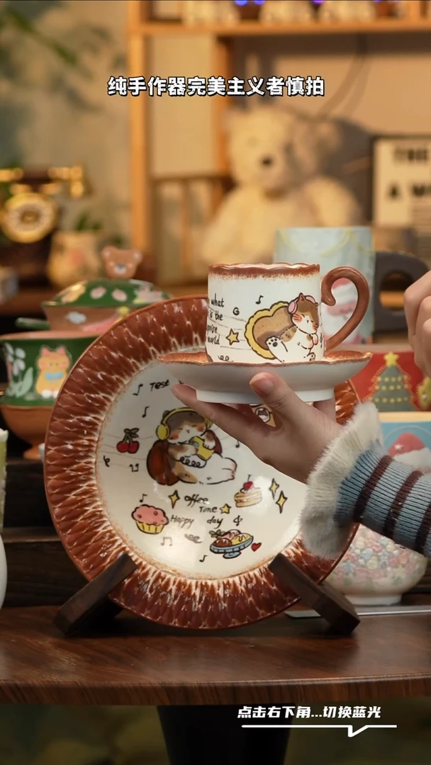 瓷片预售B785景德镇原创手工陶瓷