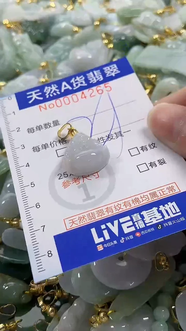 颈饰未镶嵌翡翠纯天然货a翡翠