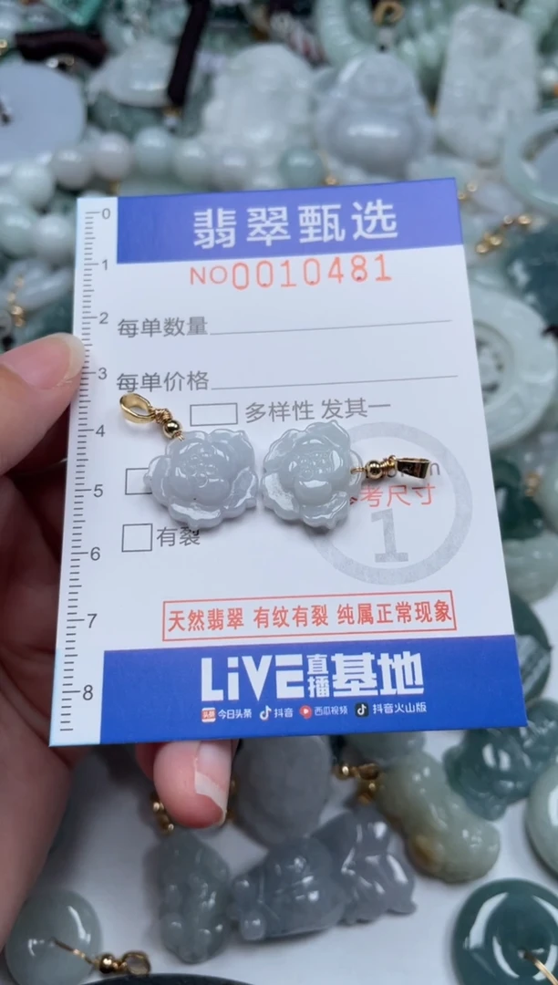 颈饰未镶嵌翡翠10481