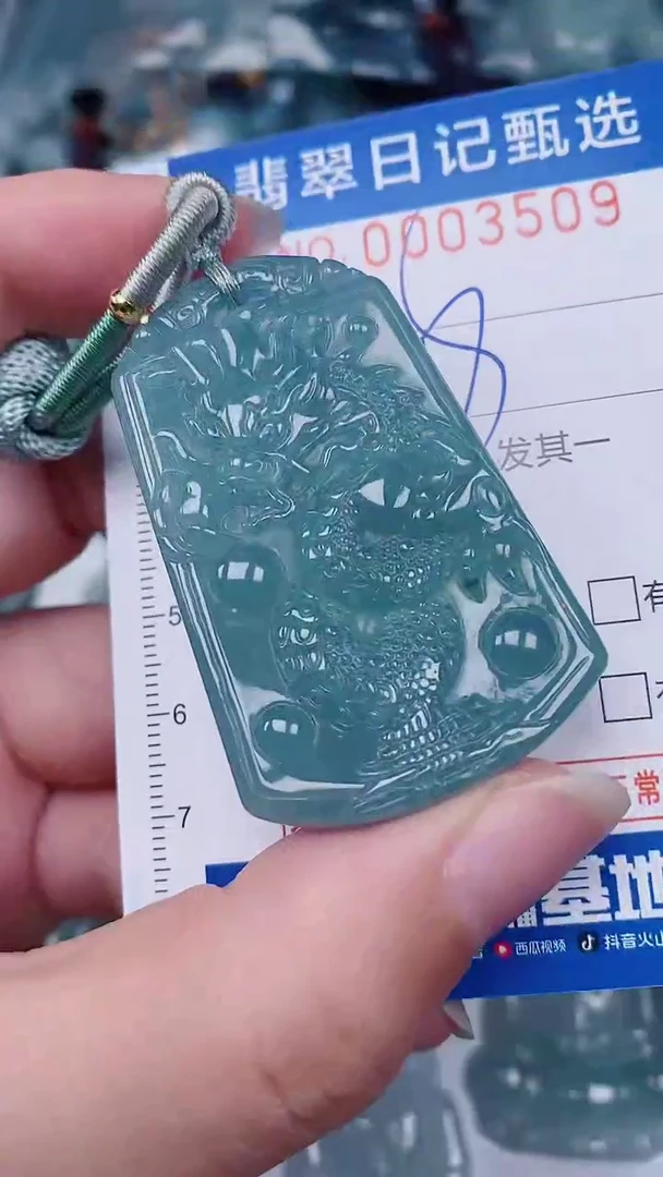 翡翠未镶嵌颈饰00003509