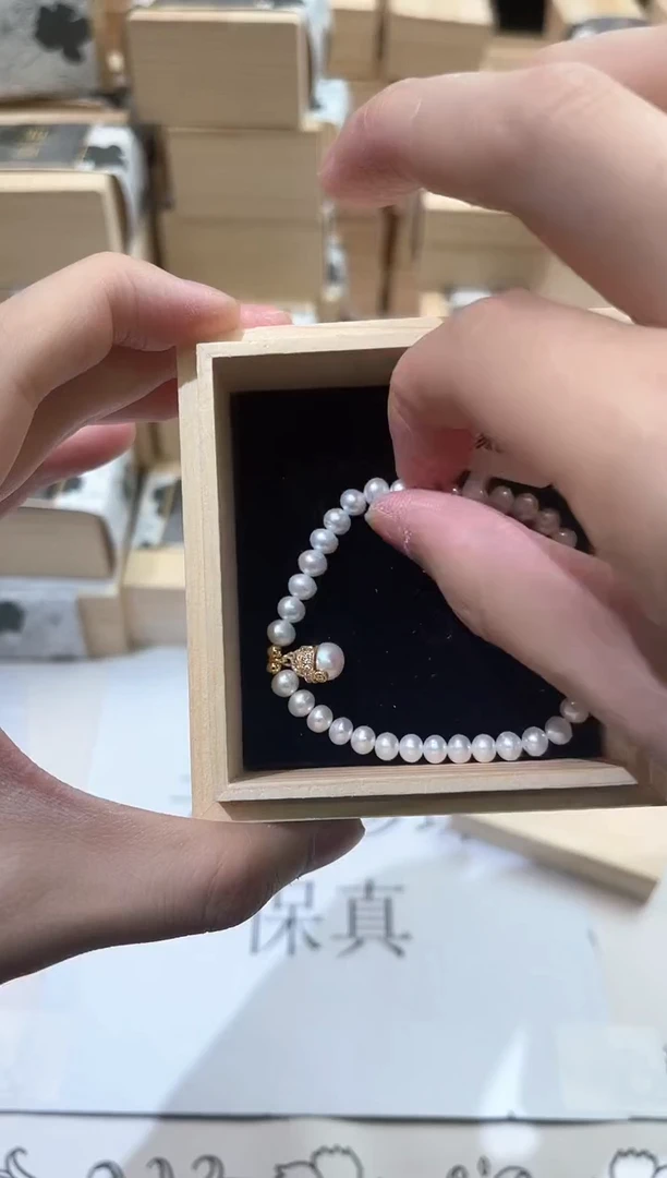 银S925镶嵌淡水珍珠111111111111111111111111
