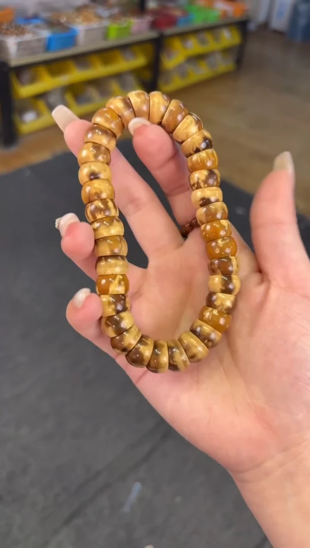 【闪购商品】菩提根/象牙果吊坠13mm紫金鼠碗肠